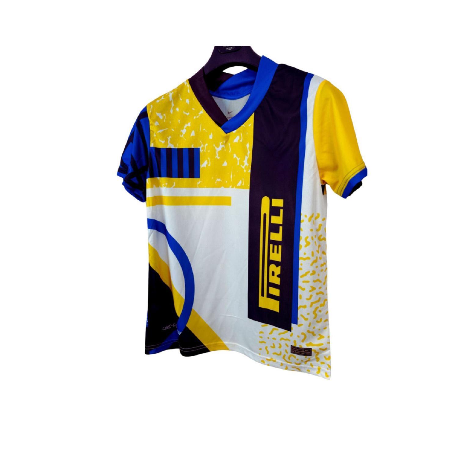 

Красочная футбольная майка без названия Inter Special Design S чистый