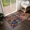 Luxury Persian-Inspired Carpet Backing Comfortable Versatile for Living Room Bedroom Outdoor Cafes More Mat Corridor Door Rug