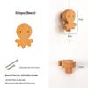 Dinosaur Handle for Children's Room - Cute Wooden Animal Cartoon Drawer & Cabinet Pull