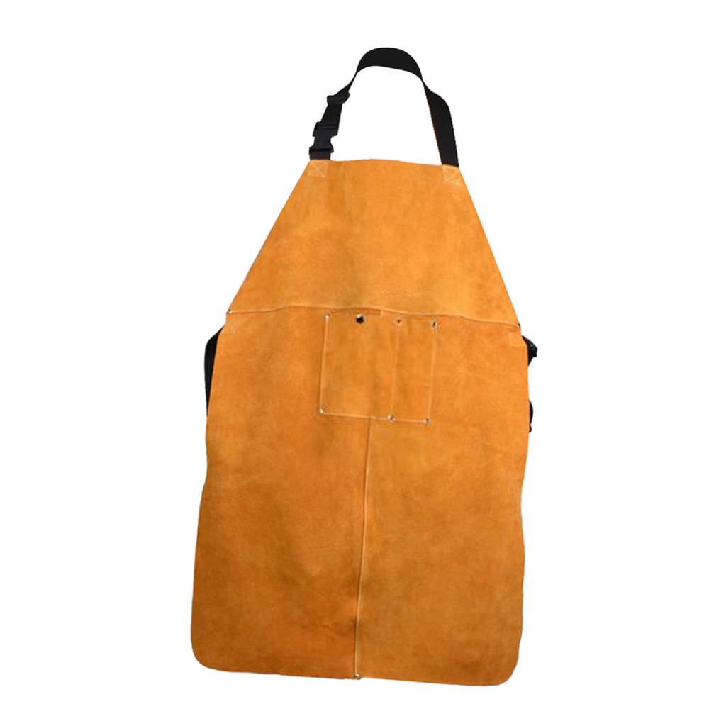 Wearable Simple Denim Work Apron for Chef Waiter Carpenter Worker Thick