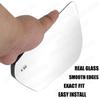 1PC Left Side Lens For Chevrolet Equinox Or GMC Terrain 2018     Rearview Glass Mirror Lens With Heat 23406428
