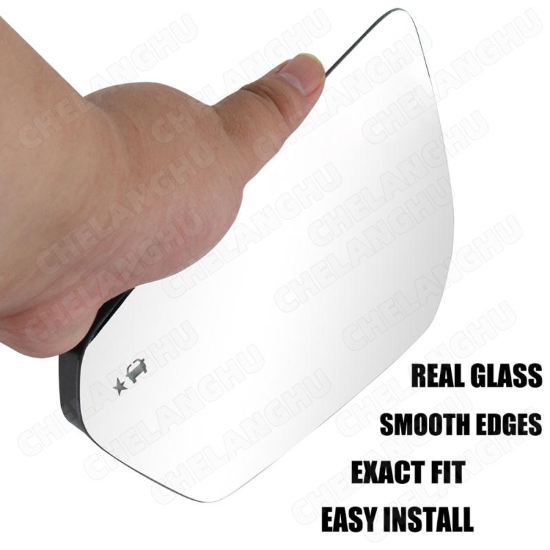 1PC Left Side Lens For Chevrolet Equinox Or GMC Terrain 2018     Rearview Glass Mirror Lens With Heat 23406428
