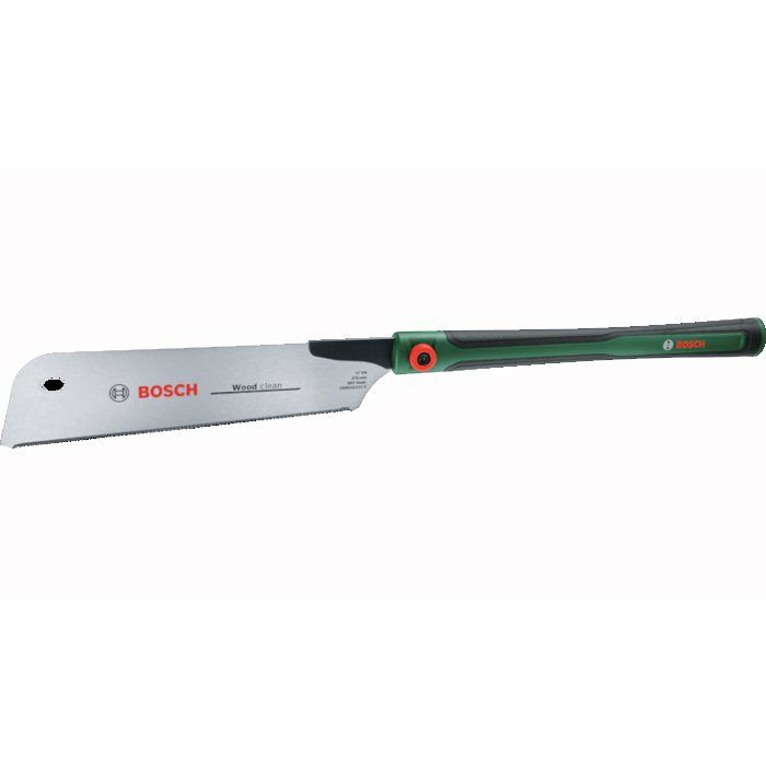 Scie japonaise Kataba BOSCH 270 mm, lame souple - Protège-lame - Coupe à ras à la traction, lame 0,6 mm