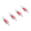 100 Pcs Home Fish Aquarium Air Pump Check Valve Fish Tank  One Way Non-Return Valve Aquarium Co2 System Stop Return Water Valves