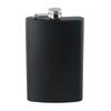 Hiking Other Spirits Flask Portable Small Wine Jug 7-12oz Black Black Matte