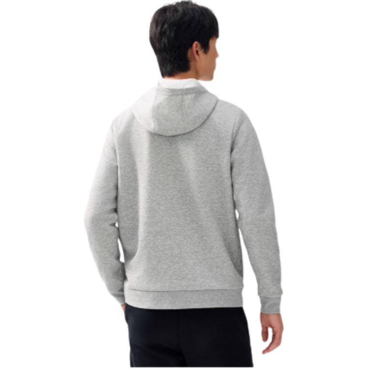 Anta Training Series Letter Zipper Hooded Casual Versatile Jacket Men Jackets 952537701-1