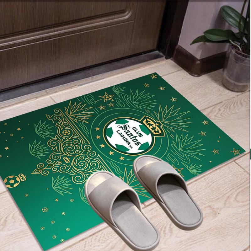 Club Santos Laguna Pattern Rug, Indoor/Outdoor Mat, for Picnic, Gameroom, Bedroom, Office, Living Room, Home Decor Carpet, Birthday Gift