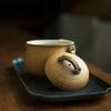 Wanqiantang Auspicious Lingzhi Ceramic Gongfu Tea Set (1 Pot, 2 Cups, 1 Plate)
