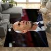 Dynamic Soccer Artwork Carpet Design for Study room Outdoor Game Room Kitchen Anti-slip Rug Anime Office Decor Best for Christmas