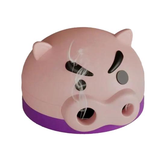 

Мультяшная Свинья Держатель для Ароматических Спиралей с Крышкой Для Дома Офиса Спальни Круглый Отпугивающий Спираль