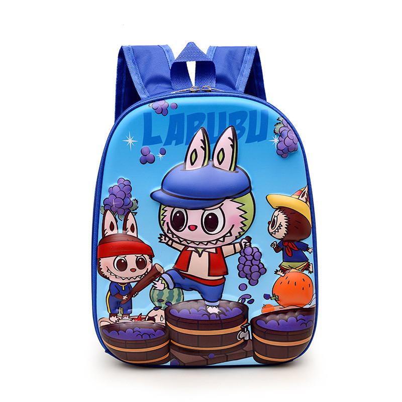 Adorable 3d Hard Shell Backpack For Kids Featuring Cartoon Characters Lightweight And Fun Design