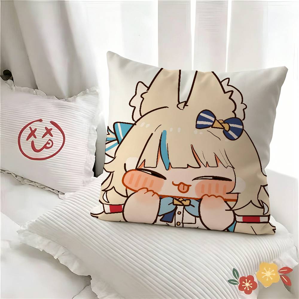 pc Cartoon FFUWAMOCO Pillow Case Fashion Square Pillowcase Bedroom Sofa Room Ins Decoration Leisure