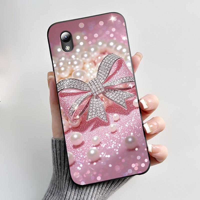 Casing For ZTE Blade L8 / A3 (2019) / A31 Lite / A3 Plus / A3 SE Aesthetic Cute Cat Astronaut Black Soft Silicone TPU Phone Case