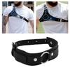 Fashion PU Shirt Sleeve Holder Adjustable Armlet Bracelets for Nightclub Male