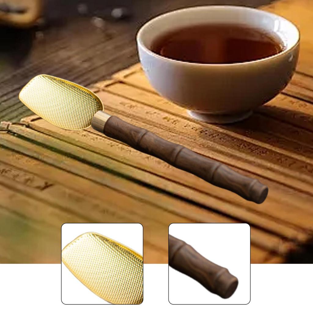 Matcha-Schaufel Handgefertigt Matcha-Zeremonie Teelöffel für Teeraum Geschenk Tischplatte