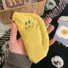 Mini Storage Bag Canvas Coin Purse Coin Bag Earphone Storage Bag Funny Banana Wallet  Children