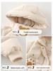 2025 Girls' Trendy Winter Down Coat - Thick Padded Fashion Jacket
