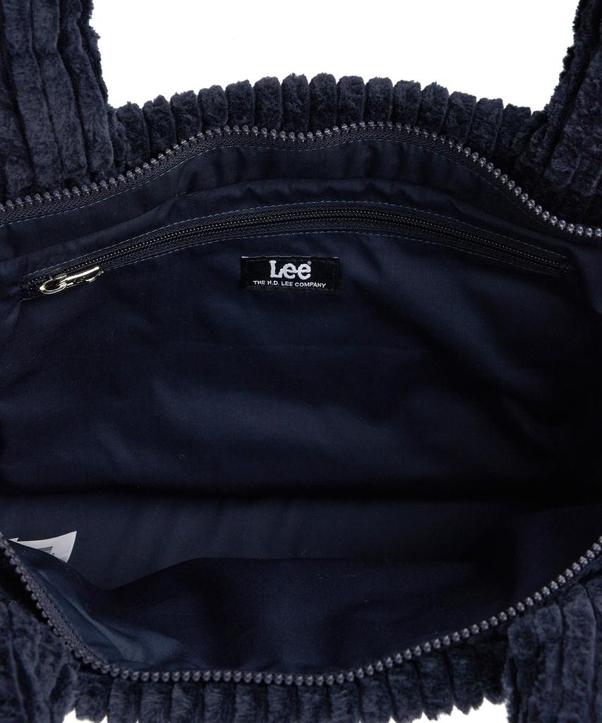 Lee Corduroy Square Shoulder Bag Navy