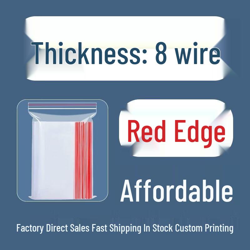 Handun Extra Thick Transparent Resealable Storage Bags