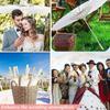 1Pcs Dia 60/84cm Paper Umbrella Long-handle Photography Prop  for Anniversary Wedding Party
