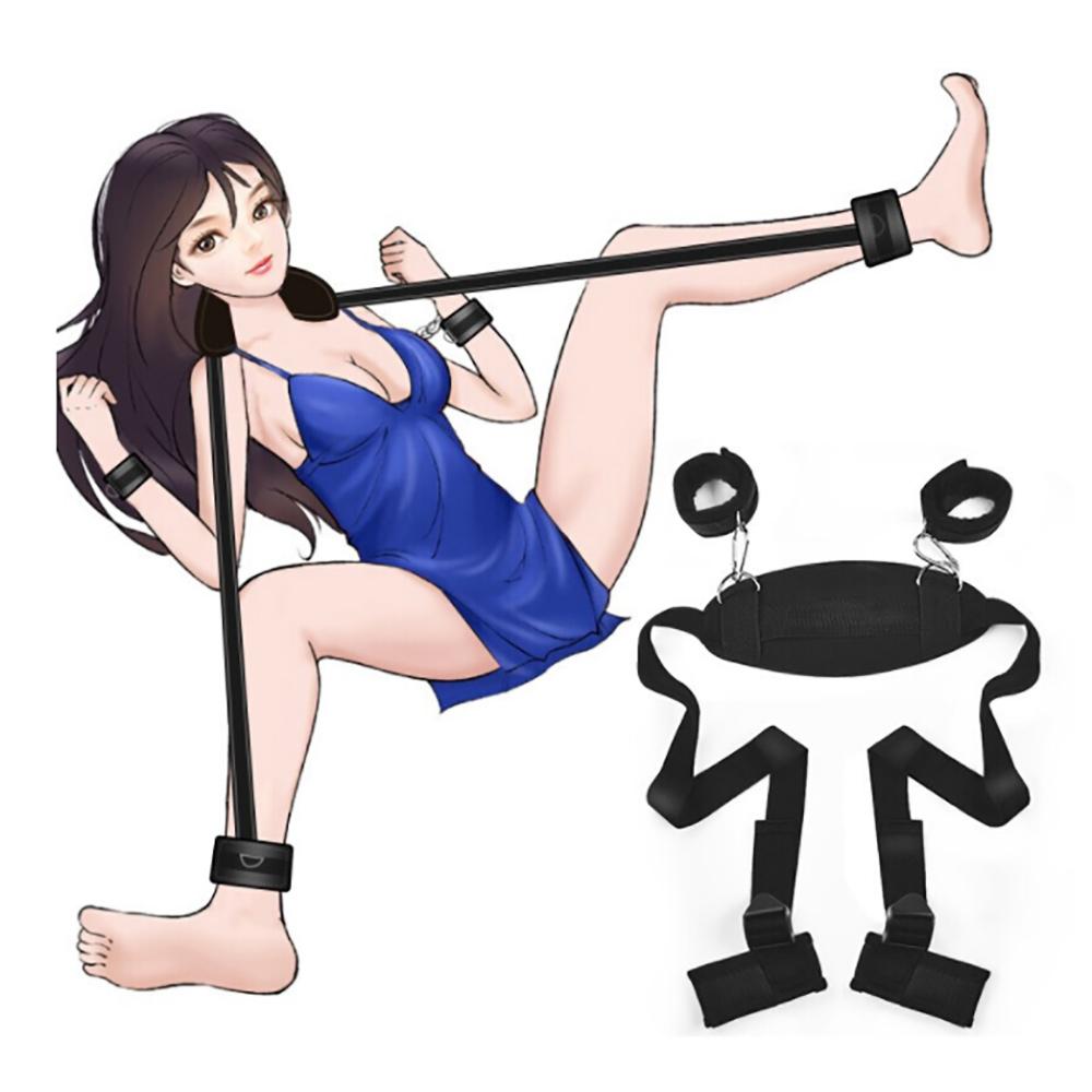 SM Sex Toys Thigh Wrist Strap Webbing Erotic Bondage Handcuff BDSM Erotic Handcuff Strap Couple Sex Toys Adult