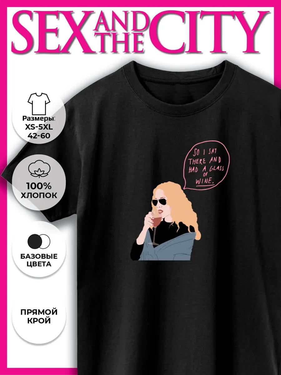 Straight Printed T-shirt - Sex and the City M
