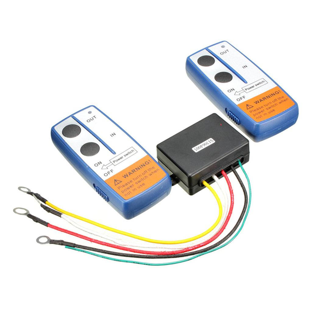 Kit Telecomando Wireless Adatto per Verricelli Elettrici Ancore per Barche Marine Apri Cancelli con Capacità a Lunga Gittata