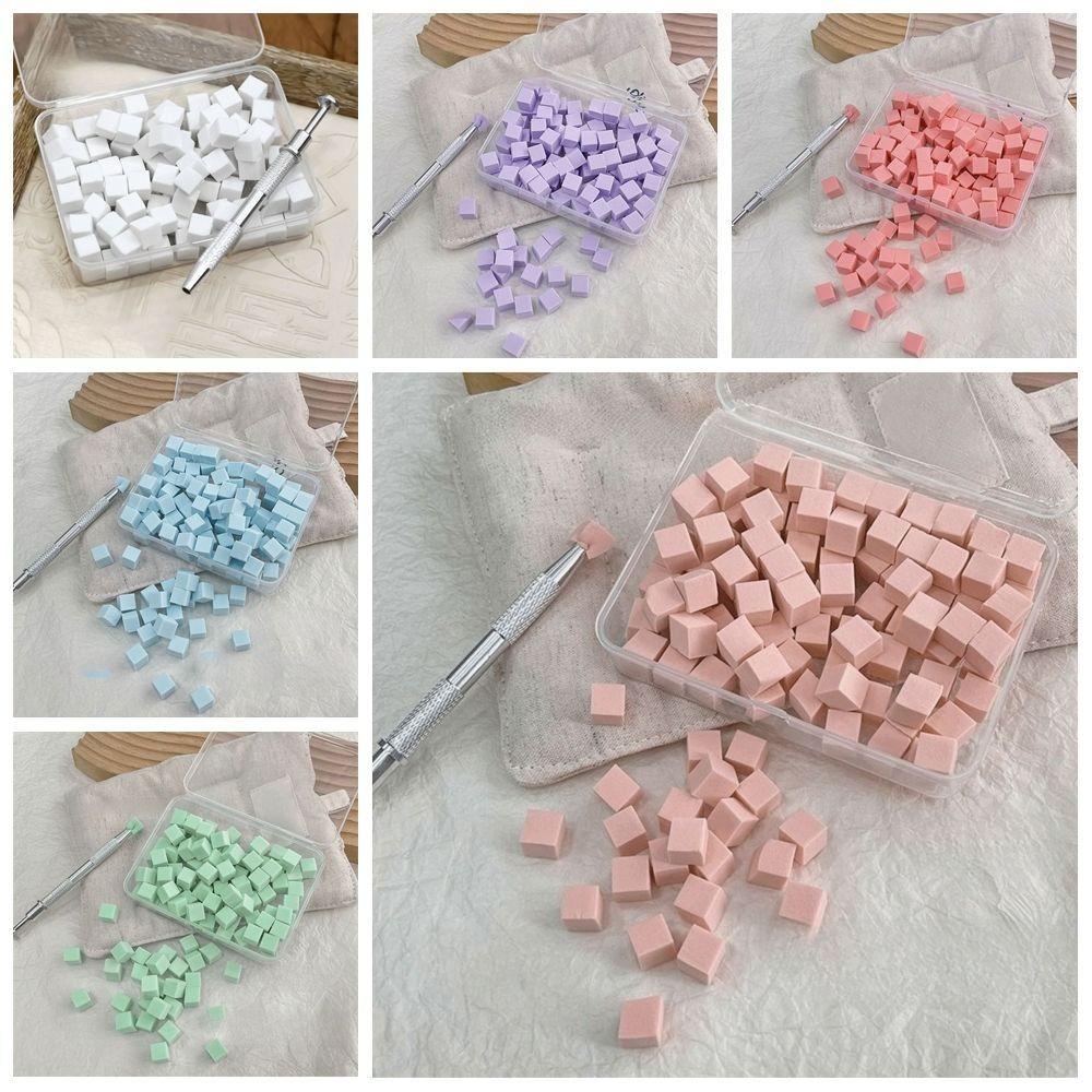 Soft Gradient Nail Sponge Set High Rebound Nails Smudge Nail Brush Tool  Pedicure