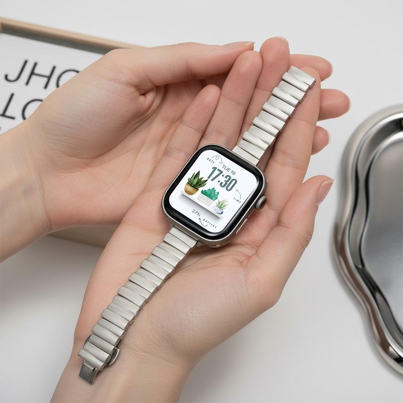 Irregular Metal Strap For Apple Watch Ultra3 49mm 38 40 41 42 44 45 46mm Luxury Stainless Steel Strap For iWatch 11 10 9 8 7 SE3