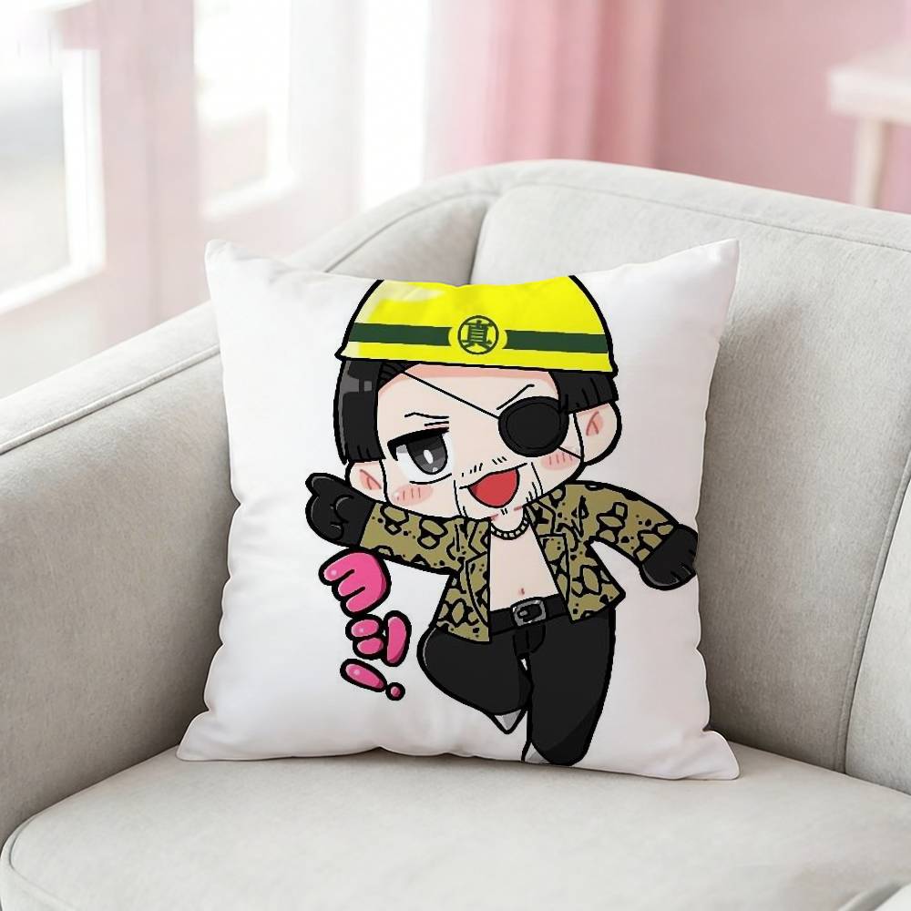 Goro Majima Game YYakuza Pillow Case for Sofa Living Room Home Office Decor Protective Cover