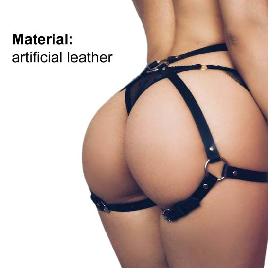 Sexy Women Leg Harness Hollow Strap Harmless