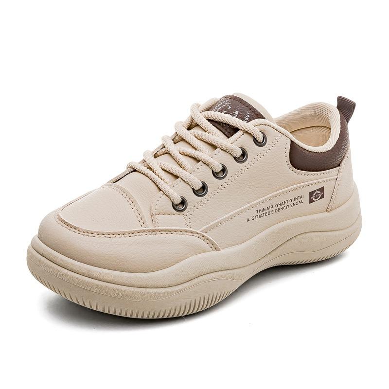 Spring little white shoes women's shoes new thick-soled heightening board shoes soft sole