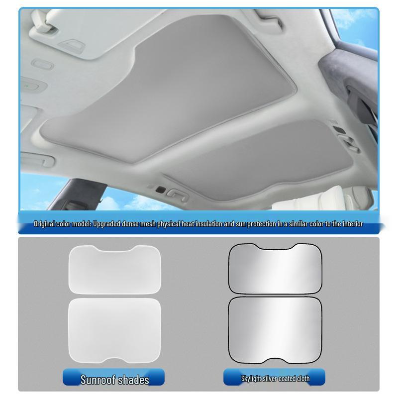 NIO ET7 Car Sunshade: Sunroof Heat Insulation & Anti-Peeping Modification Supplies