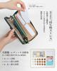Modiko Women's Long Wallet, Large Capacity, Anti-Skimming, Coin Purse, Card Slots, Soft, Multi-functional, Cute (Green)