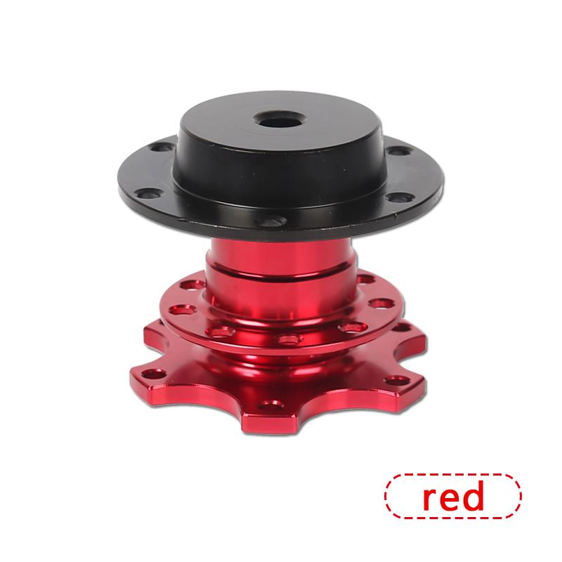 Universal Steering Wheel Quick Release Hub Boss Kit Wheel Hub Adapter For 6 Hole Steering Wheel Hub