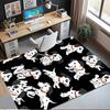 Custom Name Dog Printed Carpet,Rug for Office Chair Living Room Bedroom Kitchen Room Decor Gifts.