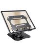 360° Rotating Metal Laptop & Tablet Stand with Lifting and Folding Cooling Base