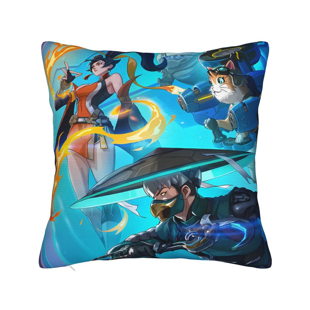 Funny Overwatch 2 Hero Pillow Cover Cute Funny Pillow Case For Sofa Home Decor Custom Cushion Cover Gift