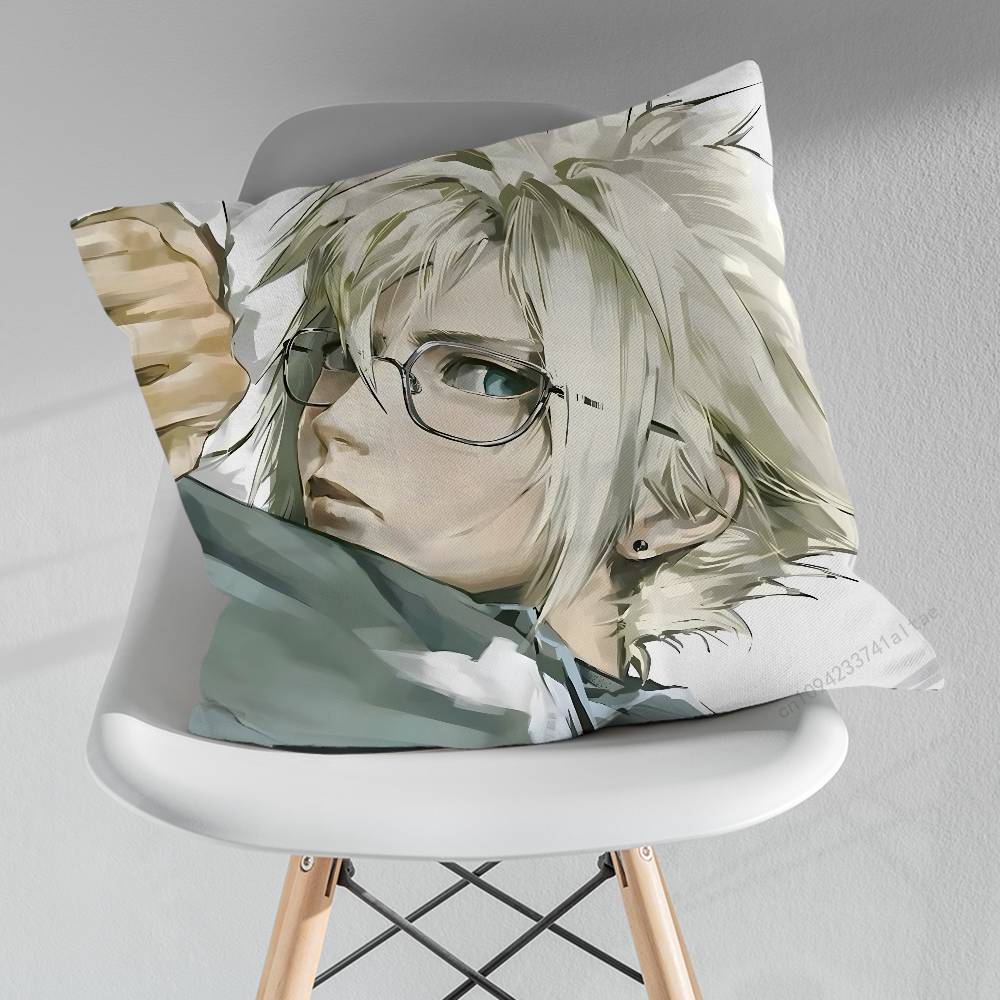 FFinal FFantasy Cloud Strife FFF7 Pillowcase for Sofa Room Office Decor Printing  Merchandise AllMatch Cushion Cover