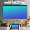 Flat Cable USB C to HDTV Adapter Type C to HDTV Adapter 4K@60Hz Video Sound Sync Screen Converter Heat Dissipation
