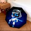 1 PC Automatic Folding Umbrella - ASTRO BOT Pattern, Portable & Foldable Design with 8 Ribs, Christmas Birthday Gifts