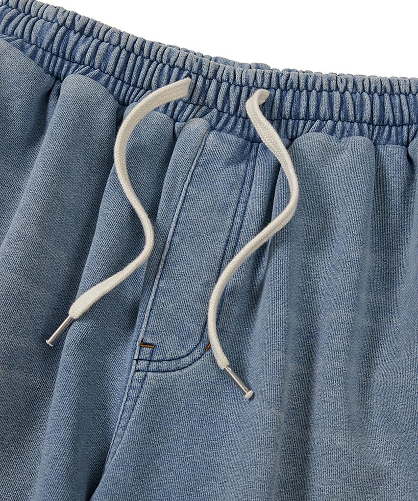MMIC Garage Shorts Washed Blue