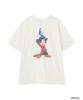 AVIREX Collection FANTASIA MICKEY MOUSE PRINT Size L 033 T-SHIRT Men's Off-White 783-5234024