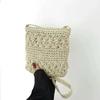 Handwoven Single Shoulder Versatile Literary Hollow Niche Fringed Mobile Phone Bag High Value Crossbody
