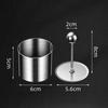 Stainless Steel Food Ring Multipurpose Salad Dessert Die Nonstick Bakeware Cake Rings for Mousse Pudding Muffins Dessert Bread