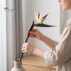 Decorative Flowers for Graduation Artificial Flower Bird of Paradise, Single Large Stem Strelitzia Fake Flower, Durable Plants Office Realistic
