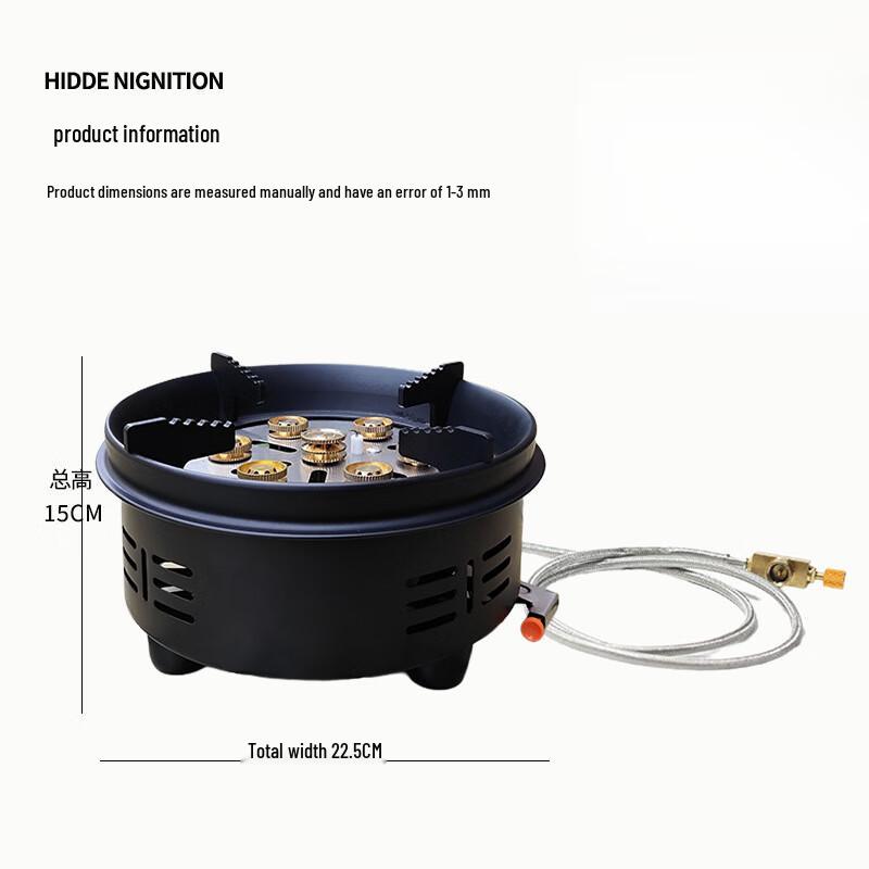 ZISIZ Seven-Star High-Power Portable Outdoor Split Stove