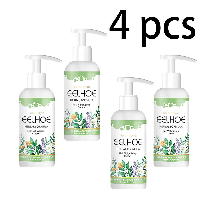 EELHOE Bouncy Volume Pflegecreme Anti-Frizz Lockiges Haar Volumen Natürliches Volumen Styling Haarpflege Elastifizierer