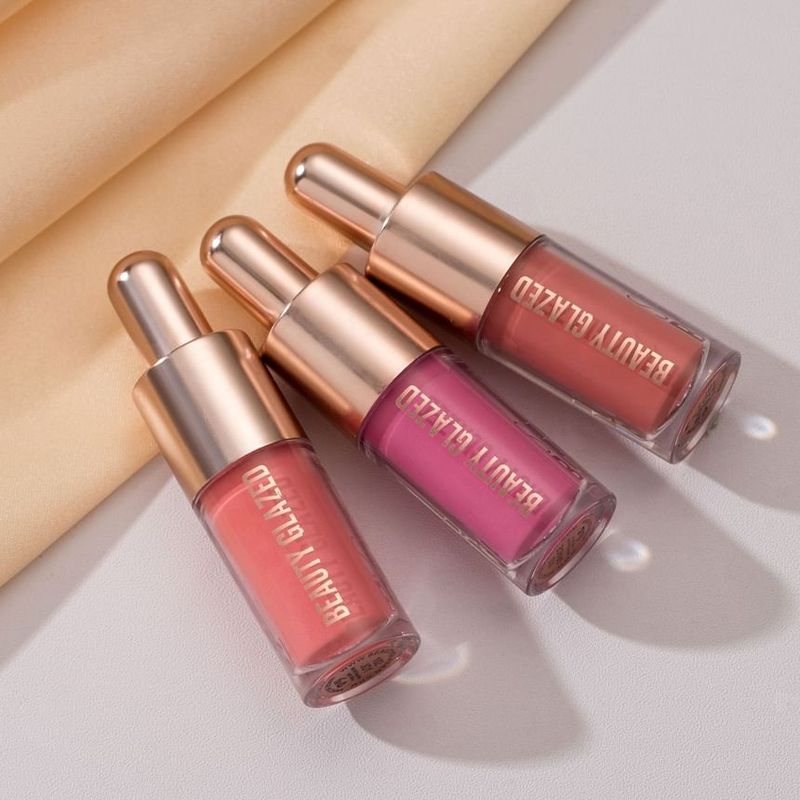 BEAUTY GLAZED - Natural Rosy Liquid Blusher - 3 Colors