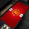Tappetino per mouse con stemma del Manchester United, base in gomma, tappetino da scrivania per esports, tappetino per mouse per giocatori e uso in ufficio, scrivania da gioco, tappetino facile da pulire